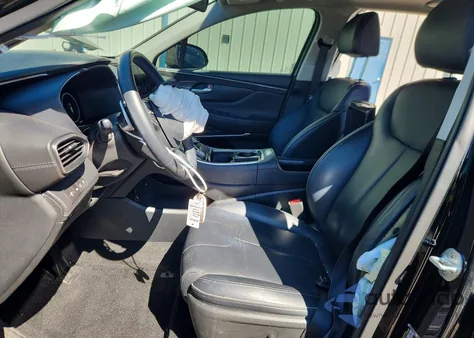 2022 Hyundai Santa Fe Sel из США, поврежденный, VIN 5NMS34AJ3NH428618